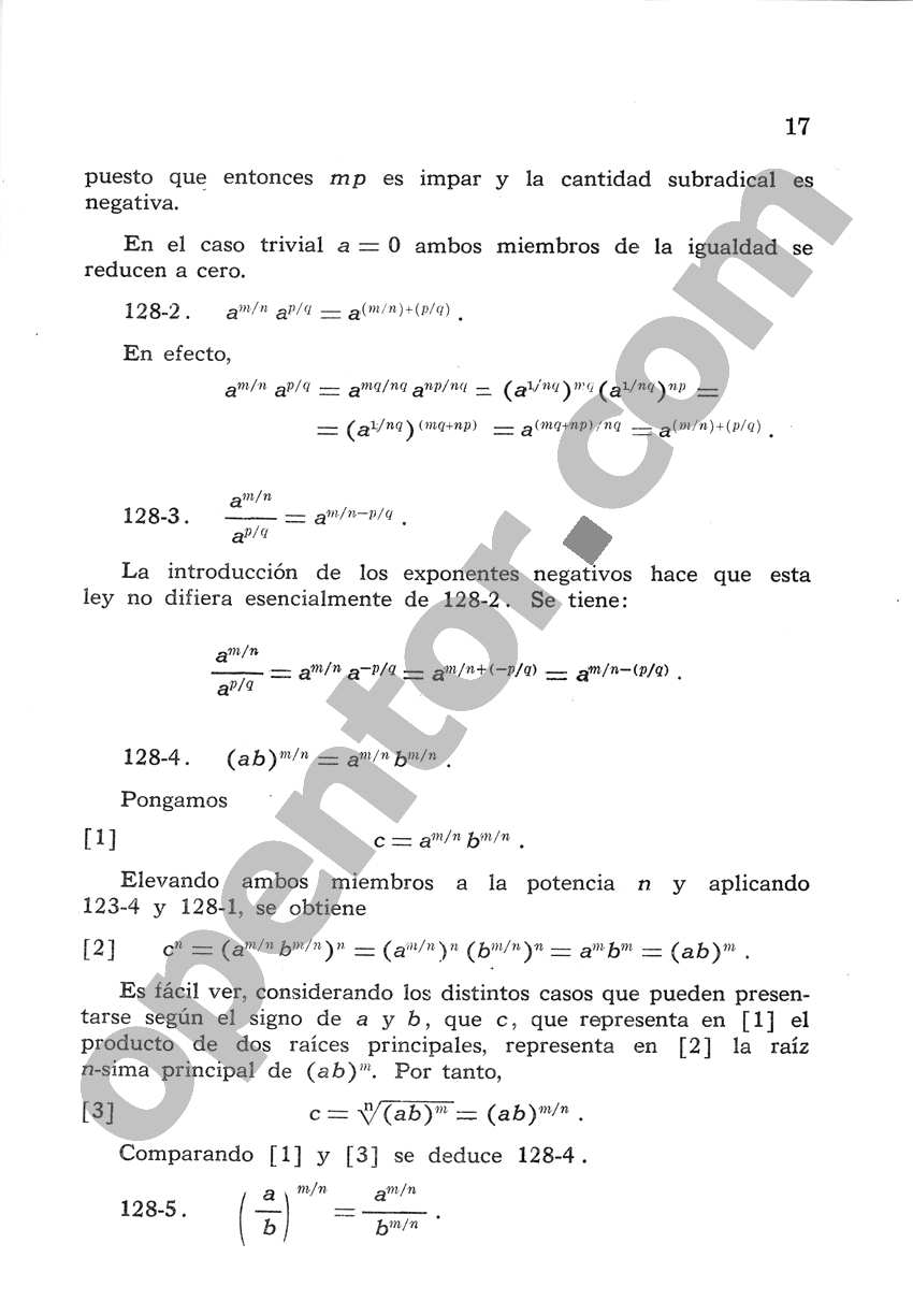 Álgebra de Mancil 2 - Página 17