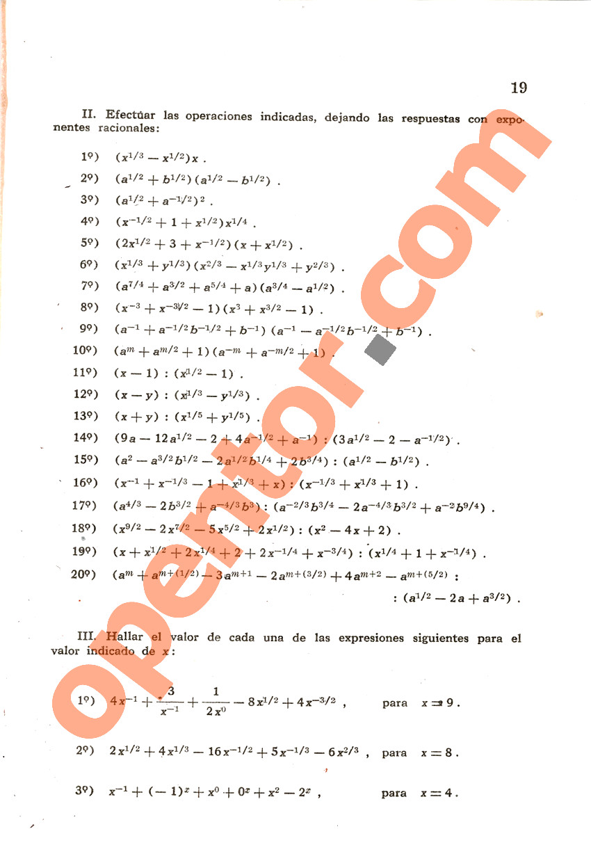 Álgebra de Mancil 2 - Página 19