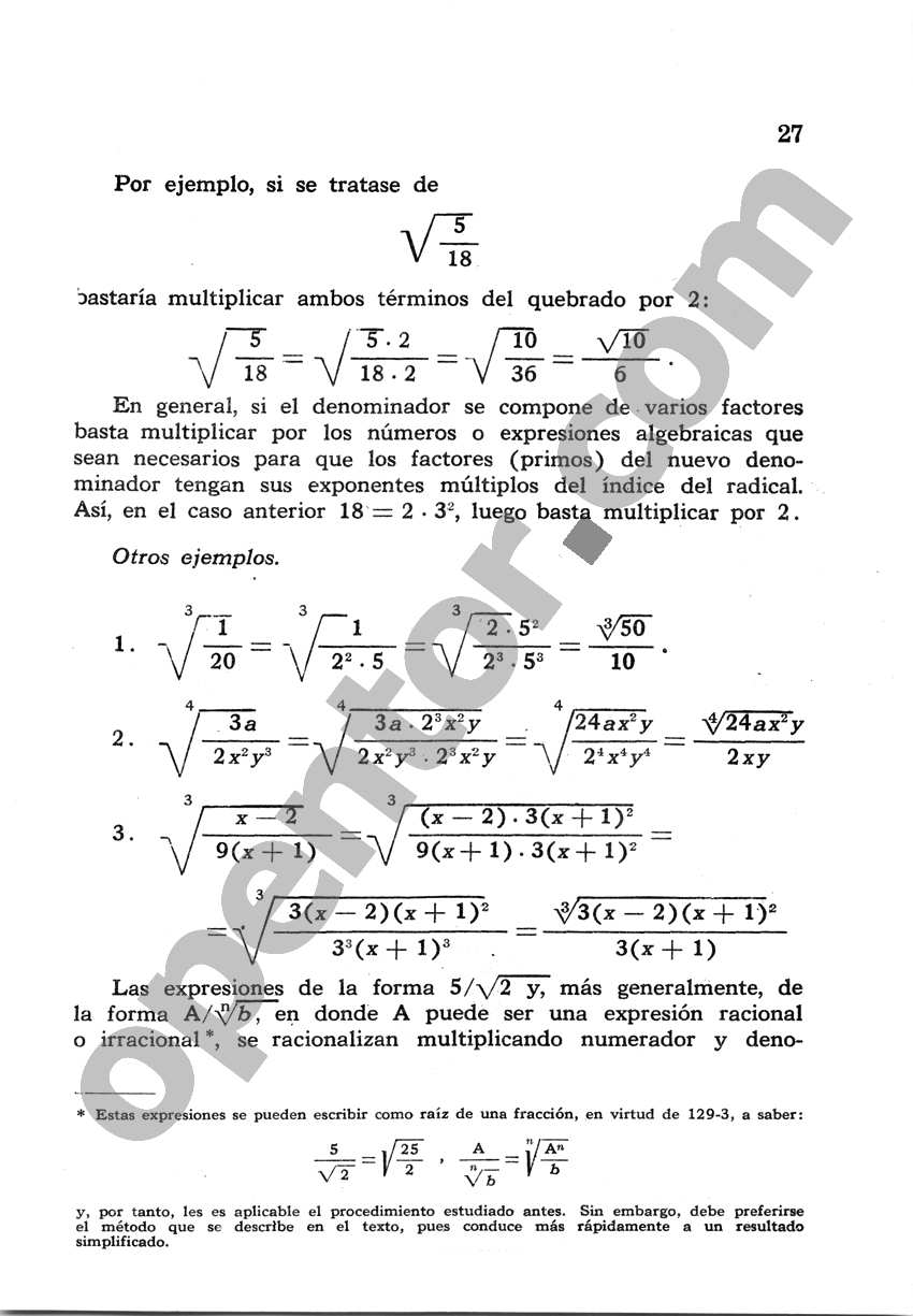 Álgebra de Mancil 2 - Página 27