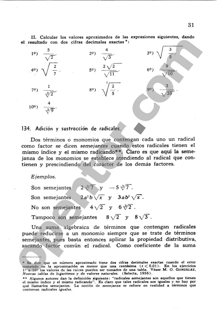 Álgebra de Mancil 2 - Página 31