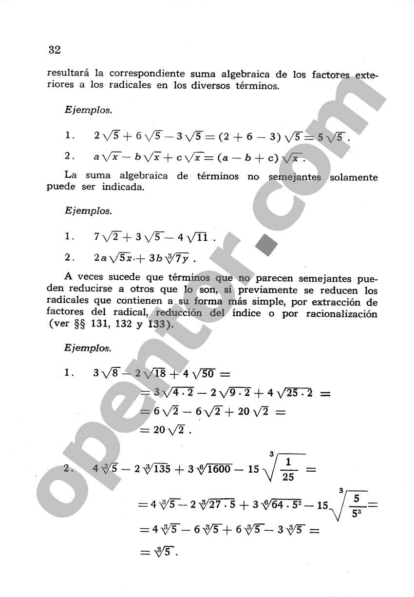 Álgebra de Mancil 2 - Página 32