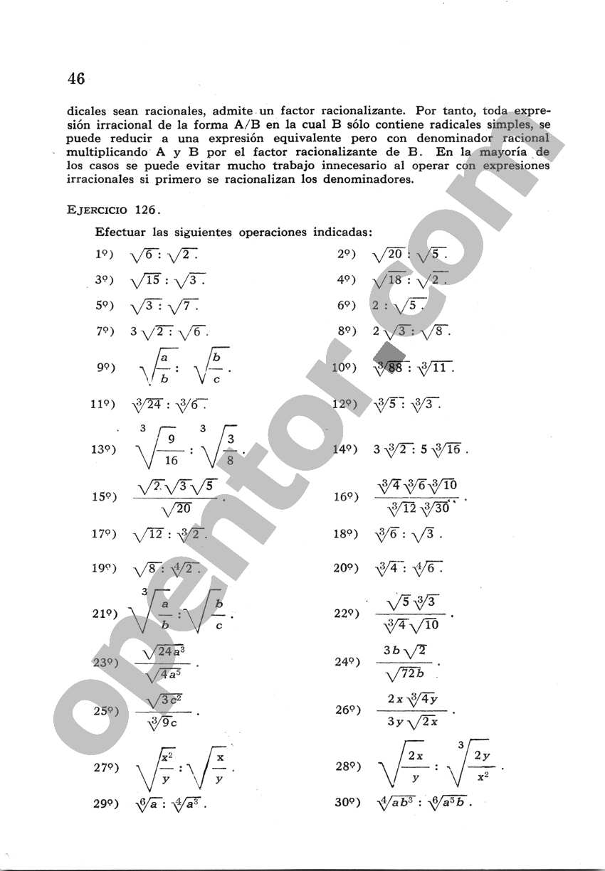 Álgebra de Mancil 2 - Página 46