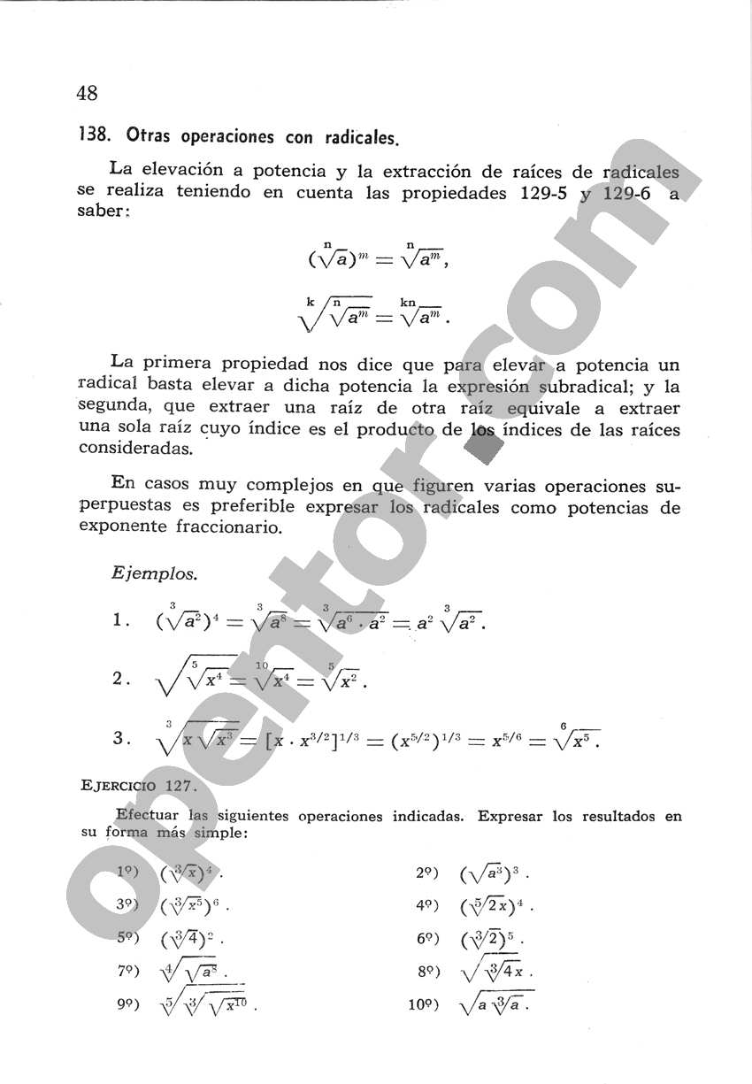 Álgebra de Mancil 2 - Página 48