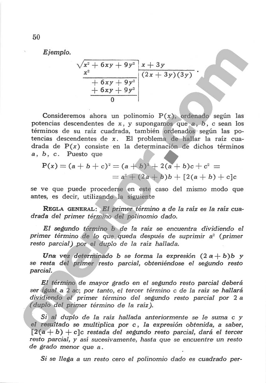 Álgebra de Mancil 2 - Página 50