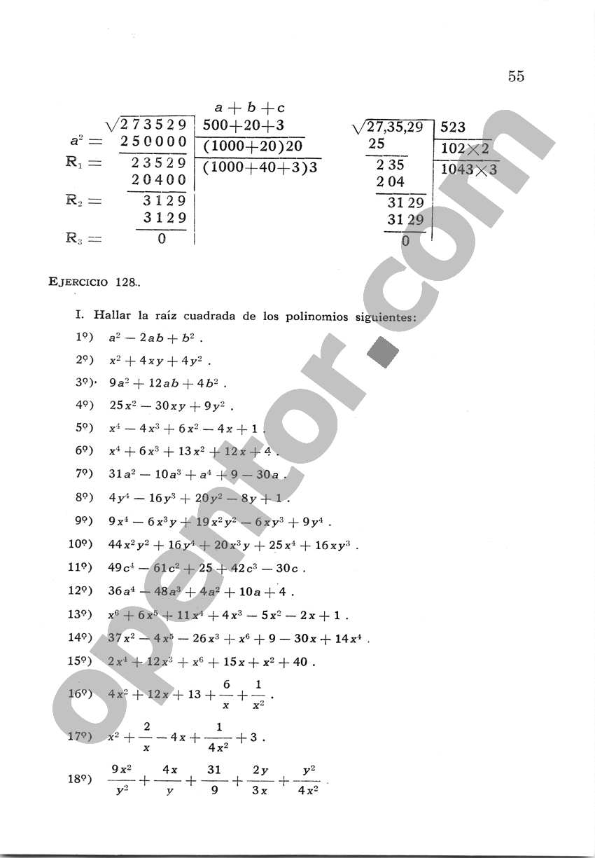 Álgebra de Mancil 2 - Página 55