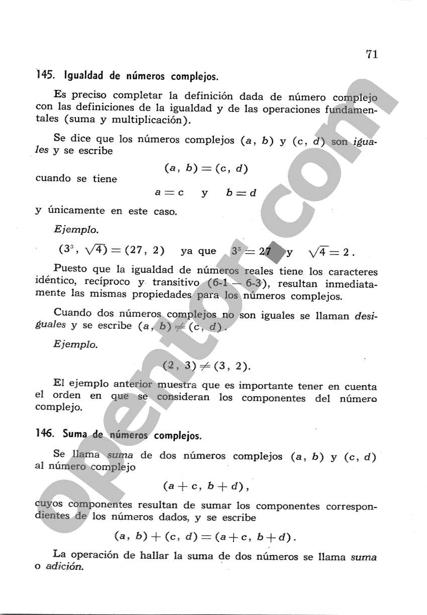 Álgebra de Mancil 2 - Página 71