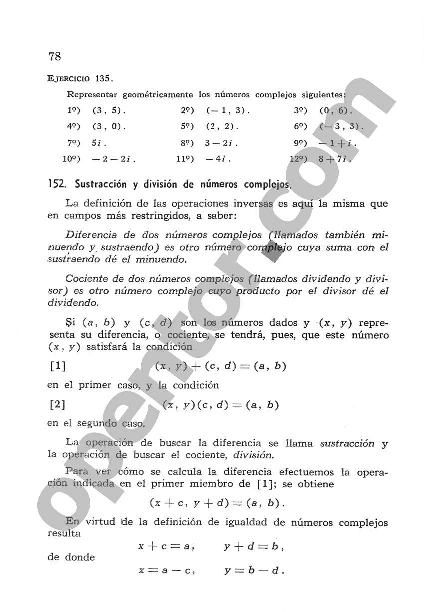 Álgebra de Mancil 2 - Página 78