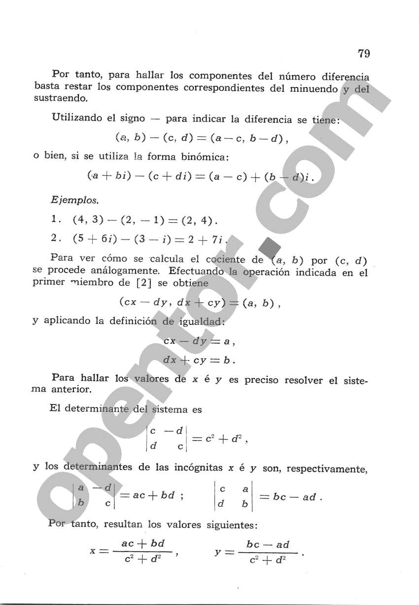 Álgebra de Mancil 2 - Página 79