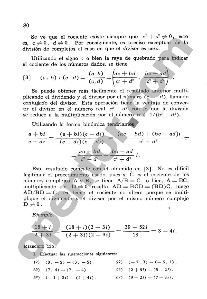 Álgebra de Mancil 2 - Página 80