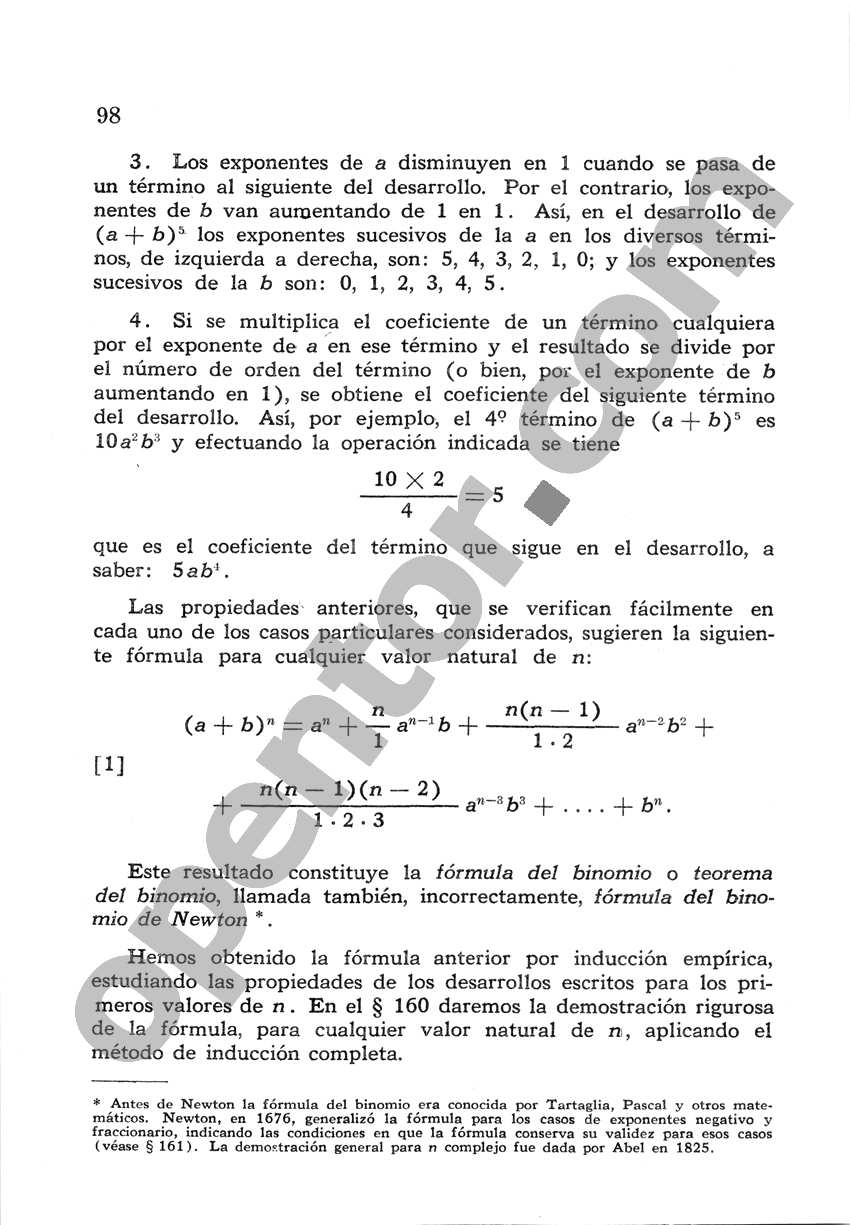 Álgebra de Mancil 2 - Página 98