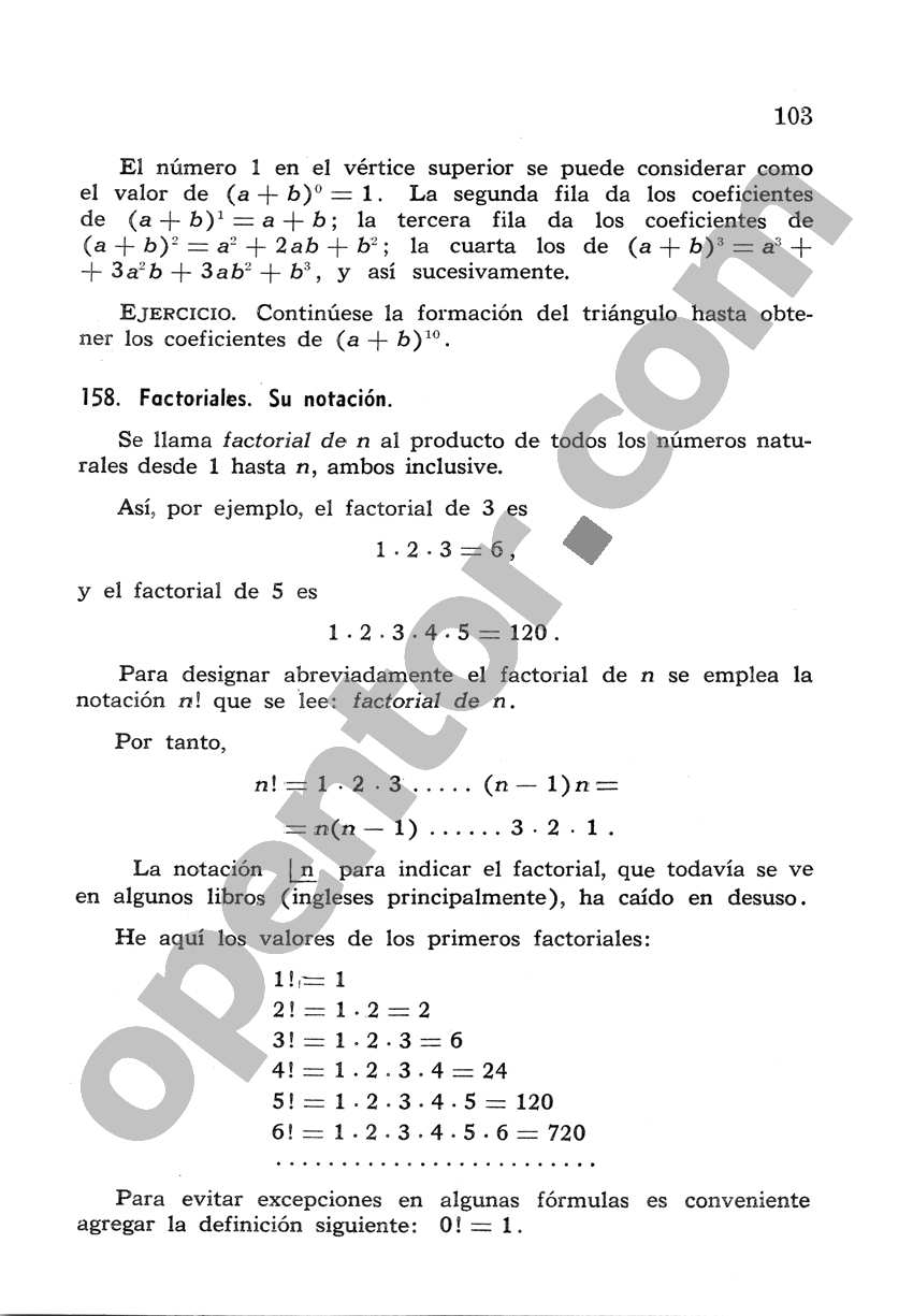 Álgebra de Mancil 2 - Página 103