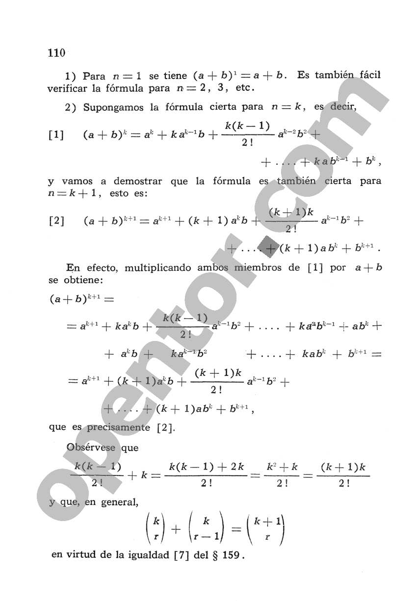 Álgebra de Mancil 2 - Página 110