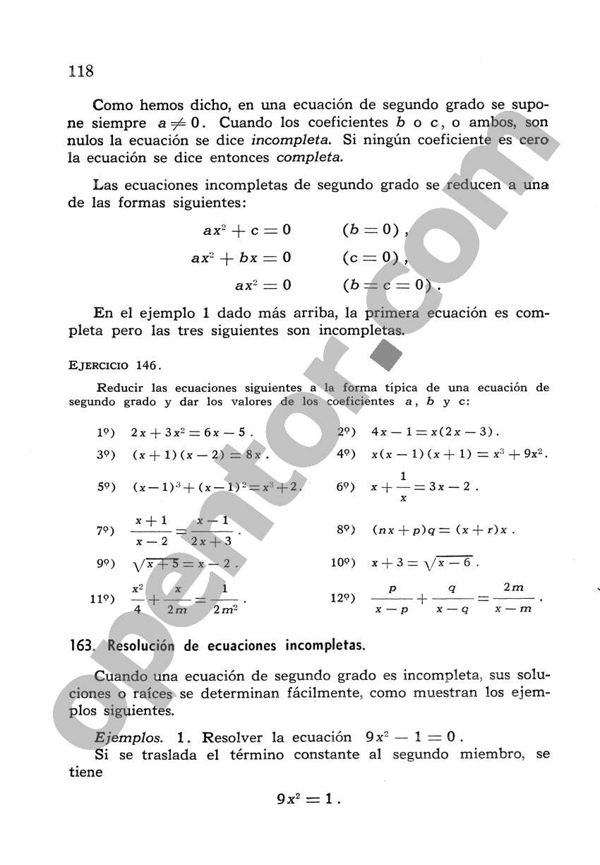 Álgebra de Mancil 2 - Página 118