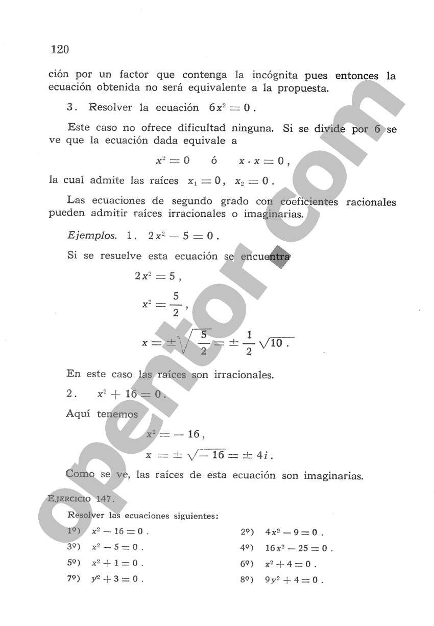 Álgebra de Mancil 2 - Página 120