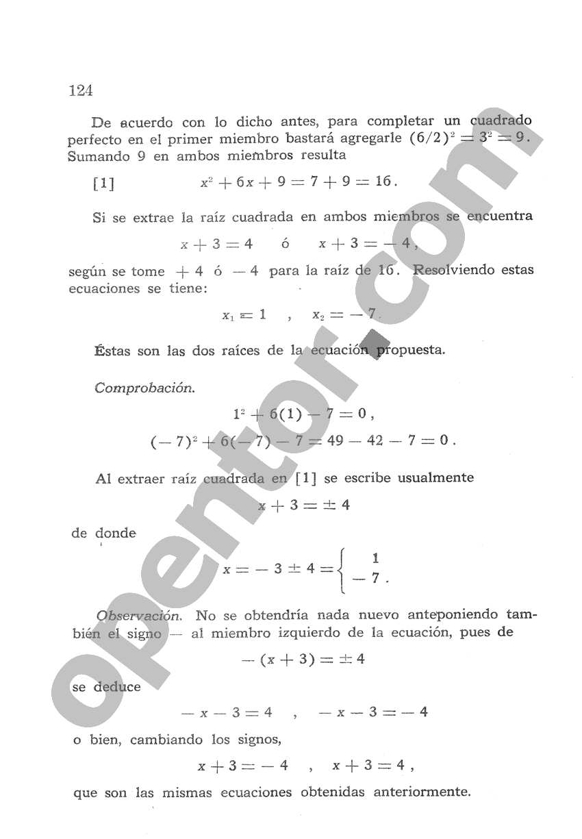 Álgebra de Mancil 2 - Página 124