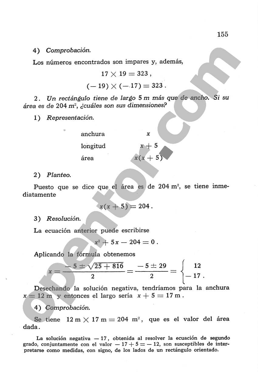 Álgebra de Mancil 2 - Página 155