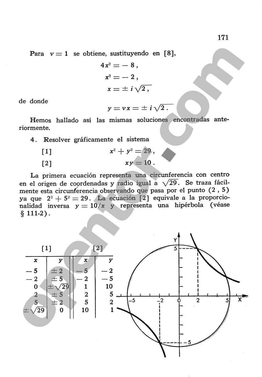 Álgebra de Mancil 2 - Página 171