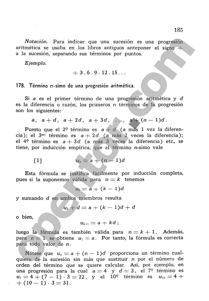 Álgebra de Mancil 2 - Página 185