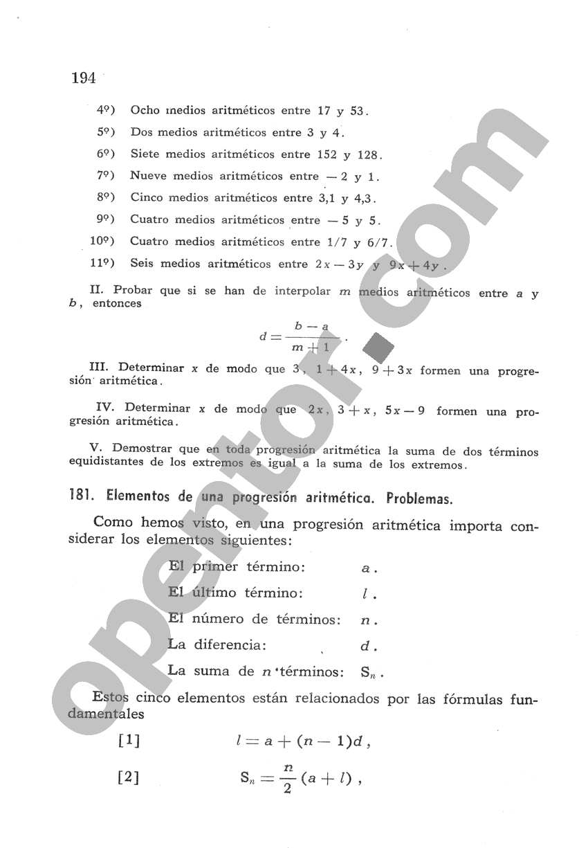 Álgebra de Mancil 2 - Página 194