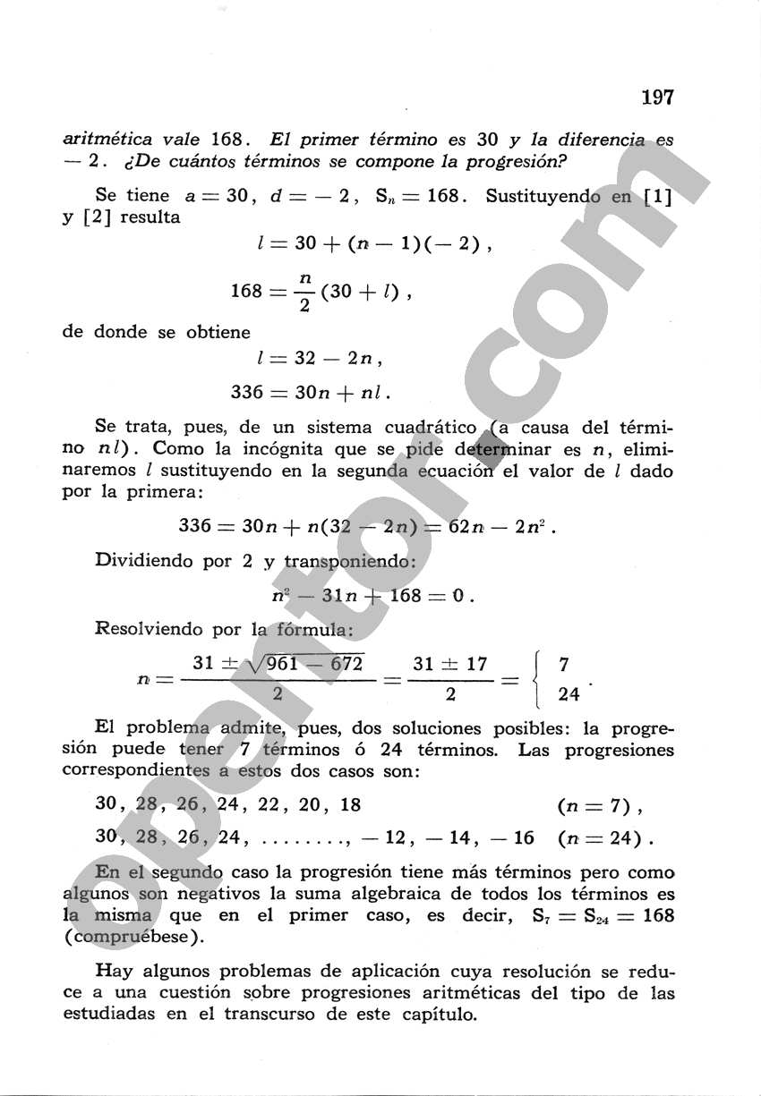 Álgebra de Mancil 2 - Página 197