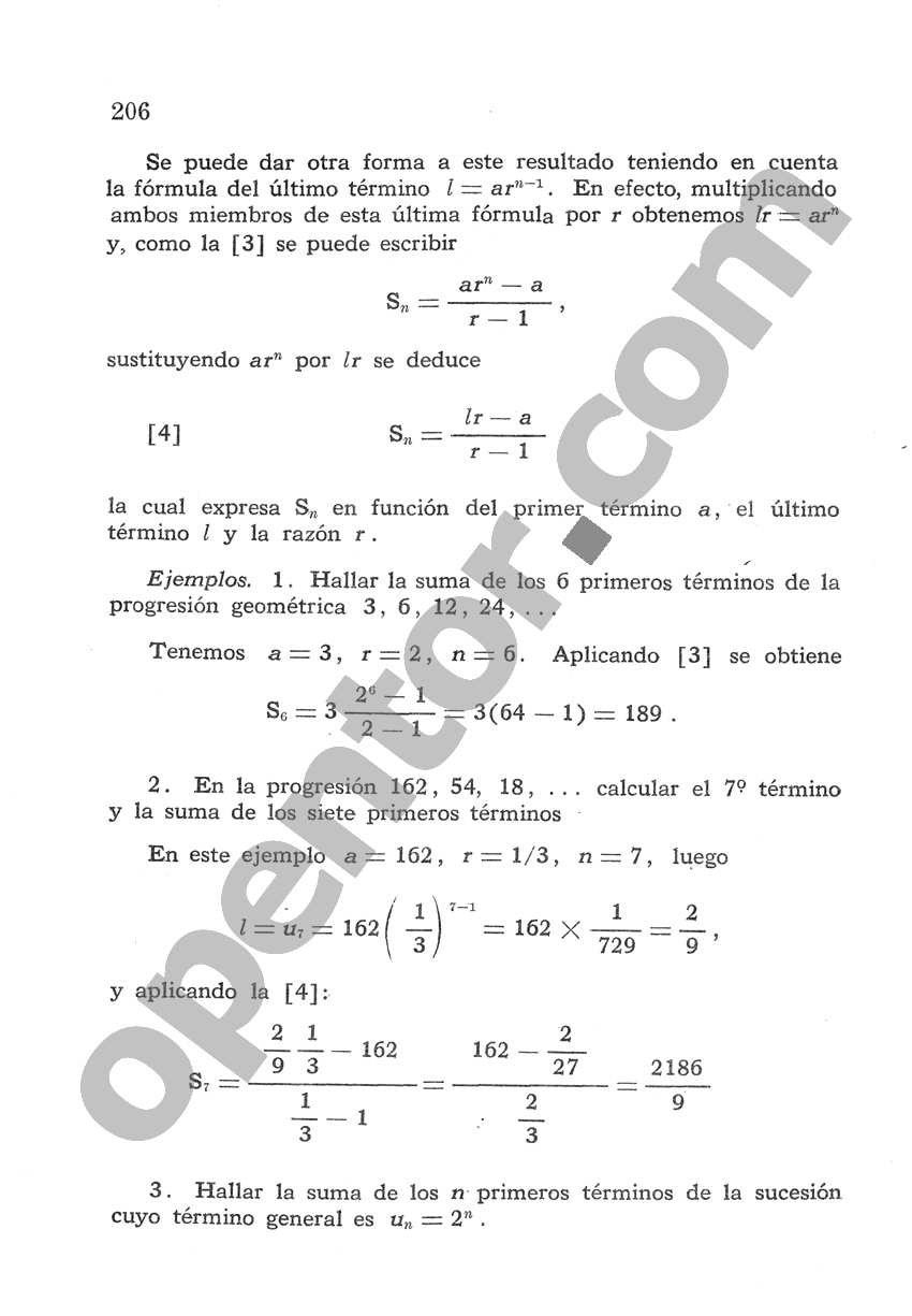 Álgebra de Mancil 2 - Página 206