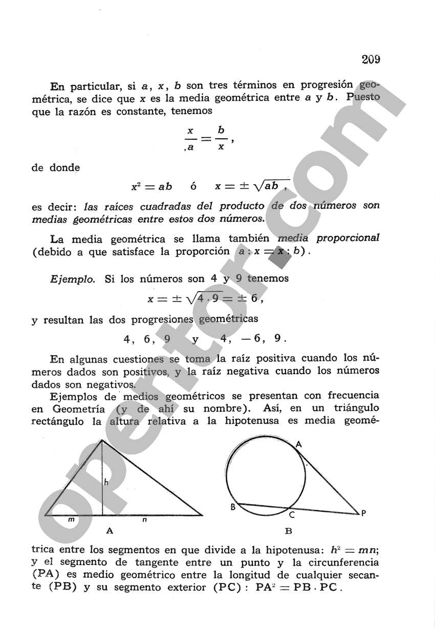 Álgebra de Mancil 2 - Página 209