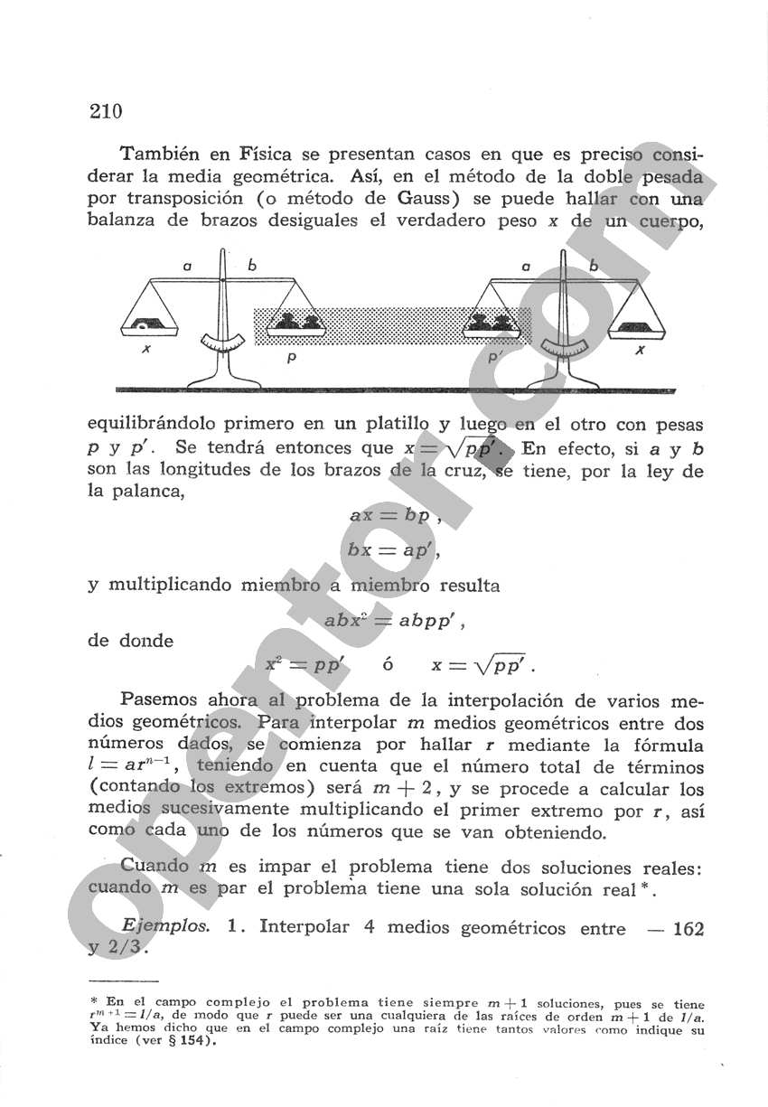 Álgebra de Mancil 2 - Página 210