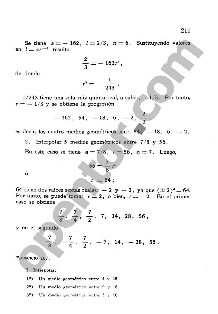 Álgebra de Mancil 2 - Página 211