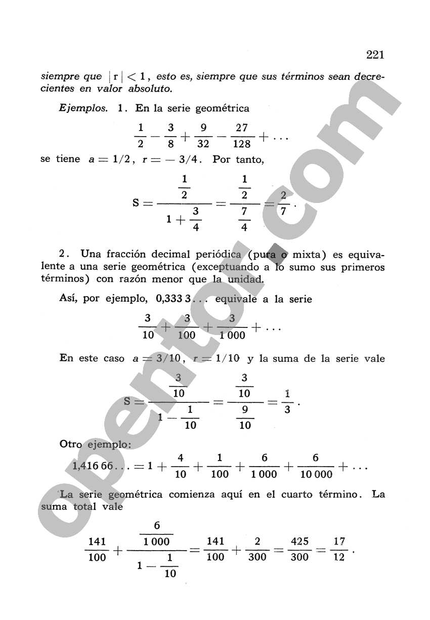 Álgebra de Mancil 2 - Página 221