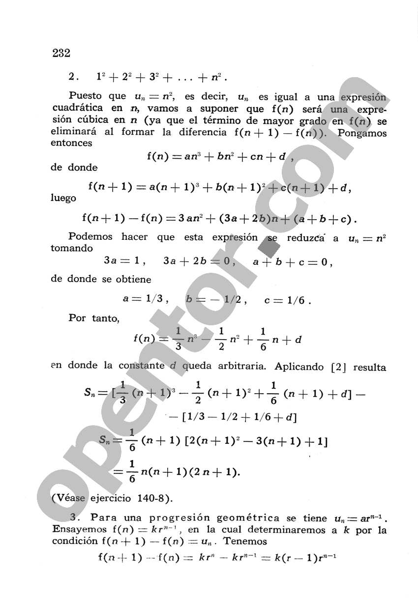 Álgebra de Mancil 2 - Página 232