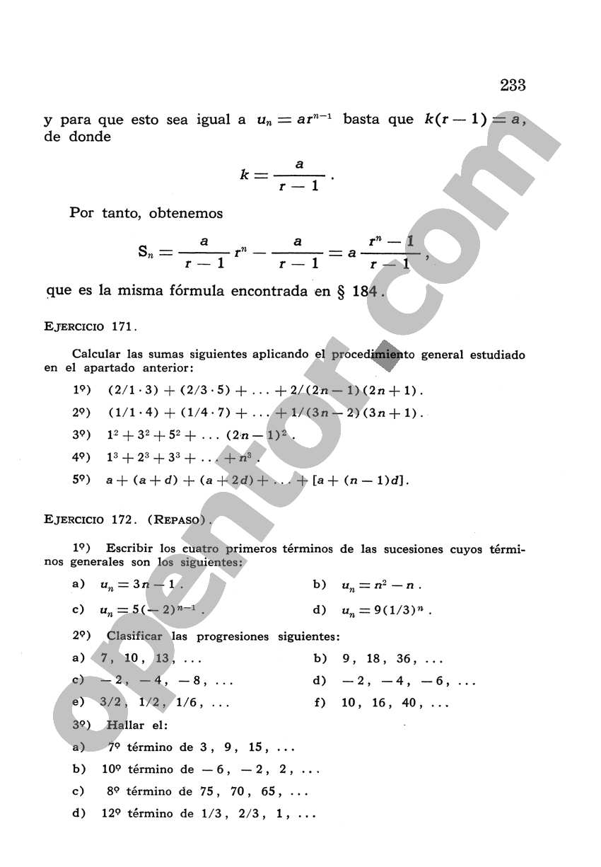 Álgebra de Mancil 2 - Página 233