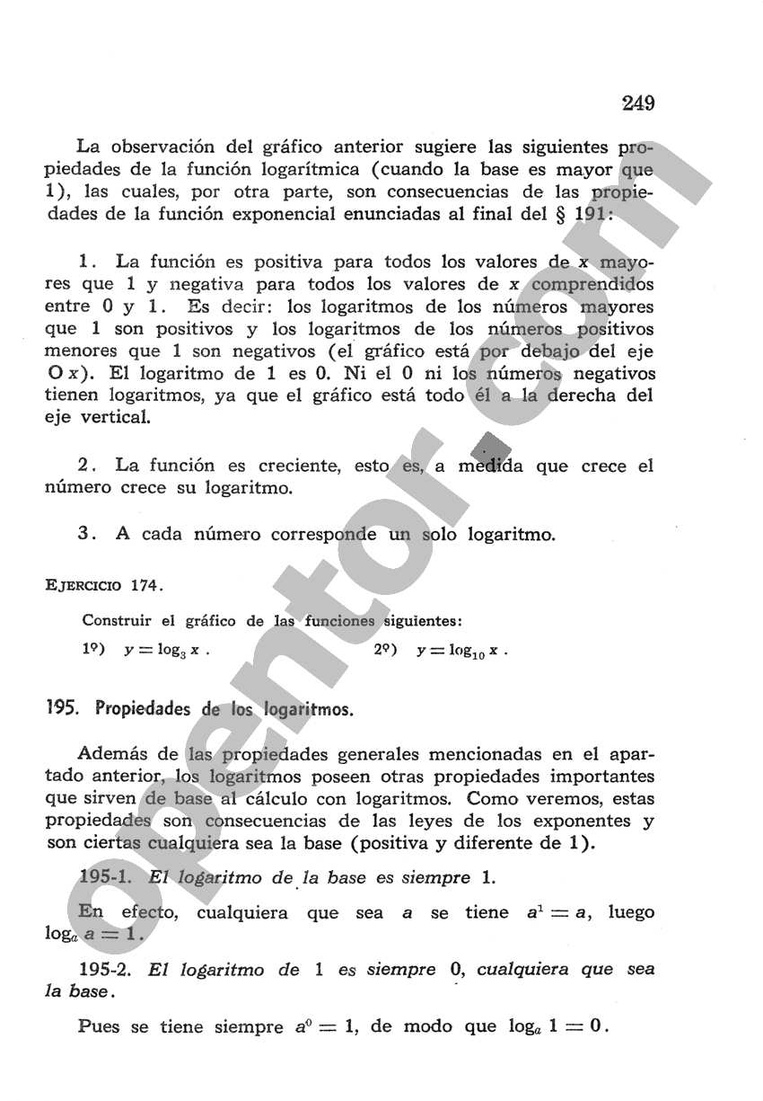 Álgebra de Mancil 2 - Página 249