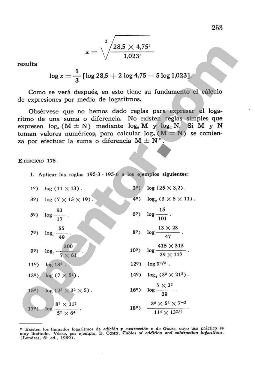 algebra de mancil tomo 1 pagina 186