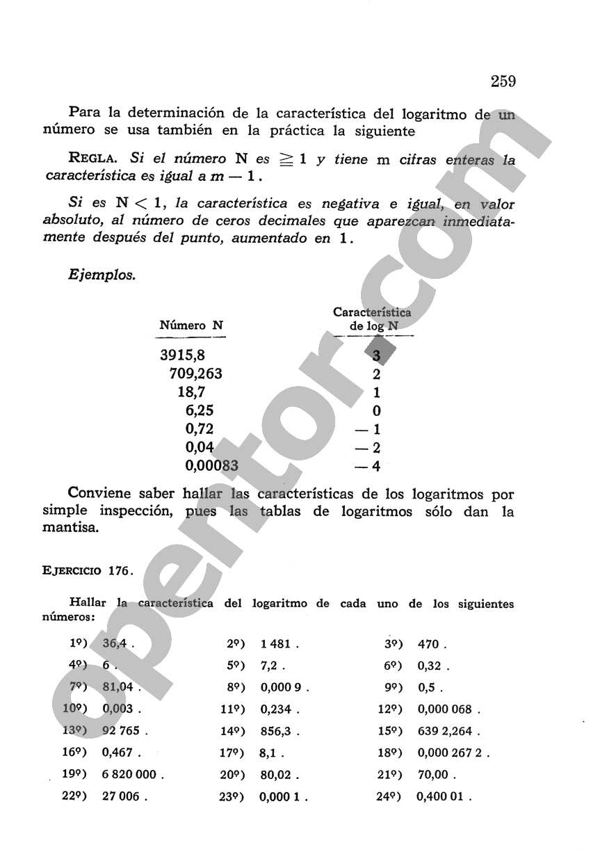 Álgebra de Mancil 2 - Página 259