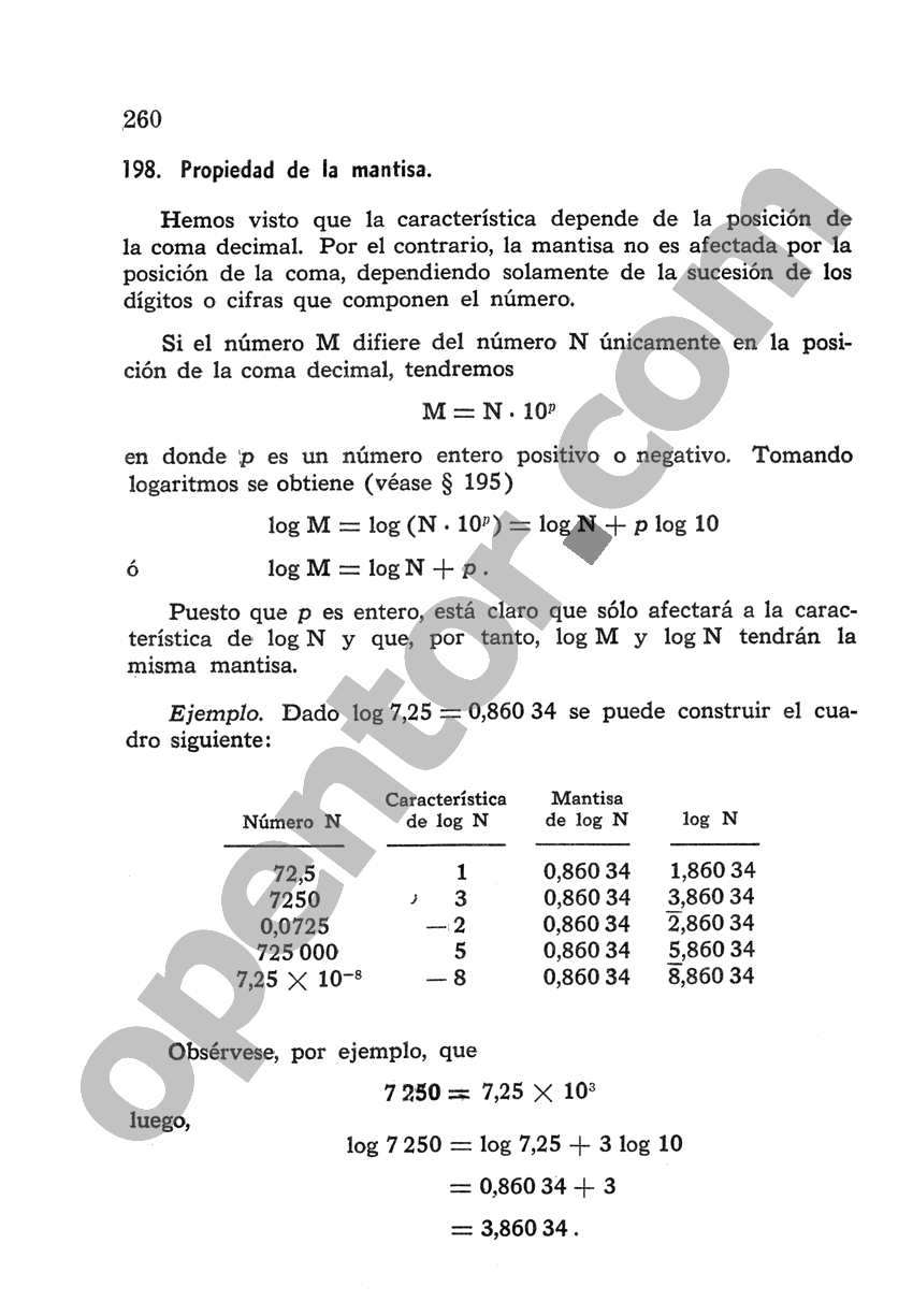 Álgebra de Mancil 2 - Página 260