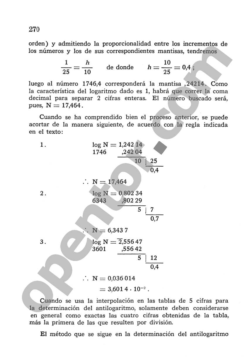 Álgebra de Mancil 2 - Página 270