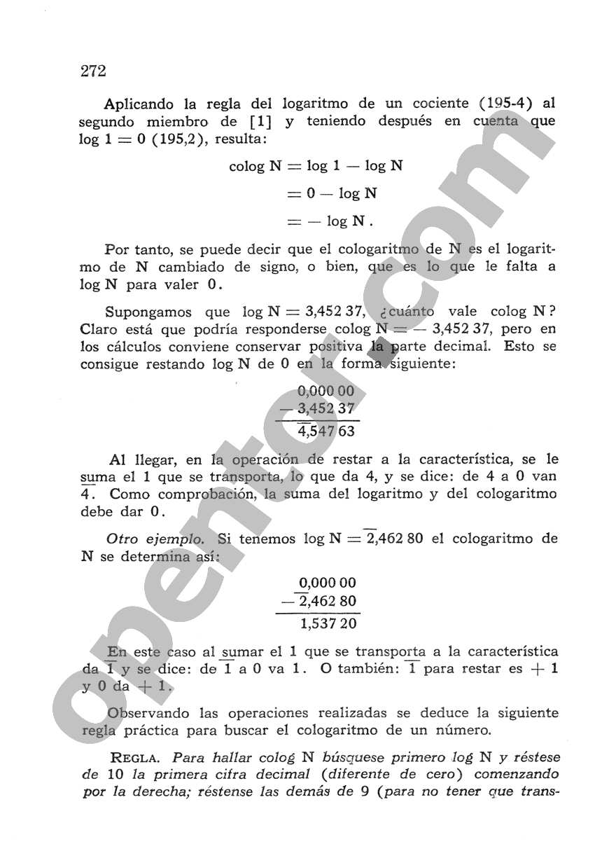 Álgebra de Mancil 2 - Página 272