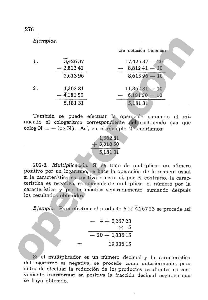 Álgebra de Mancil 2 - Página 276