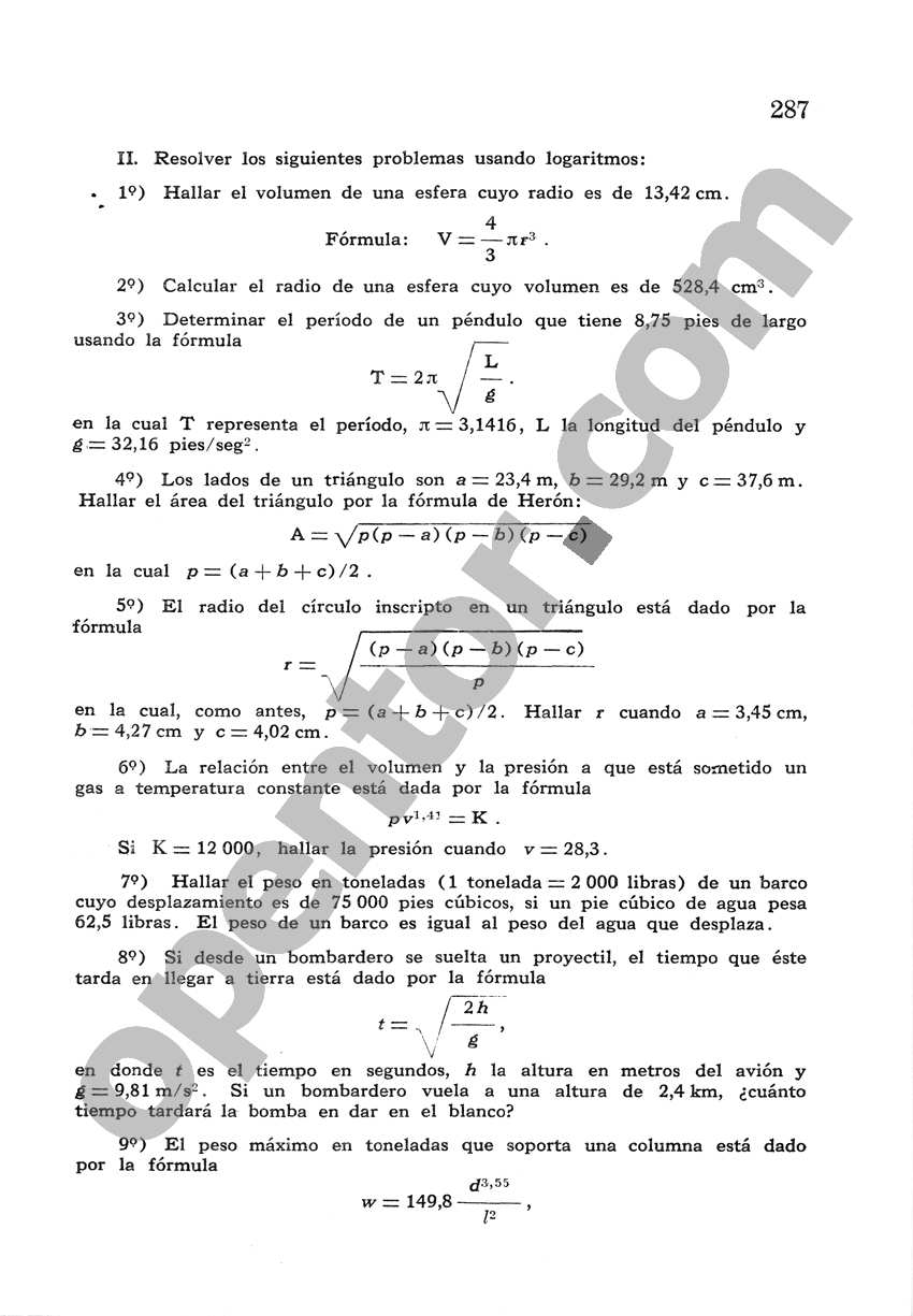 Álgebra de Mancil 2 - Página 287