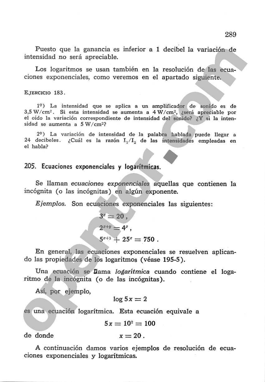 Álgebra de Mancil 2 - Página 289