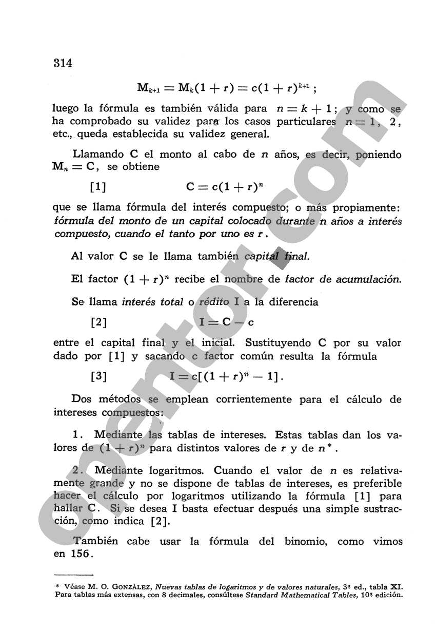 Álgebra de Mancil 2 - Página 314