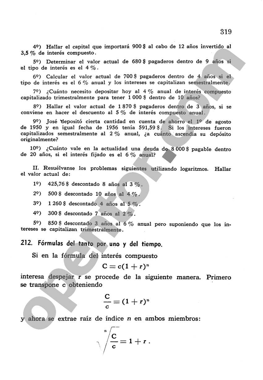 Álgebra de Mancil 2 - Página 319