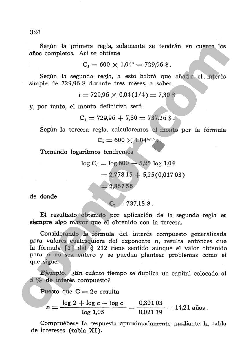 Álgebra de Mancil 2 - Página 324