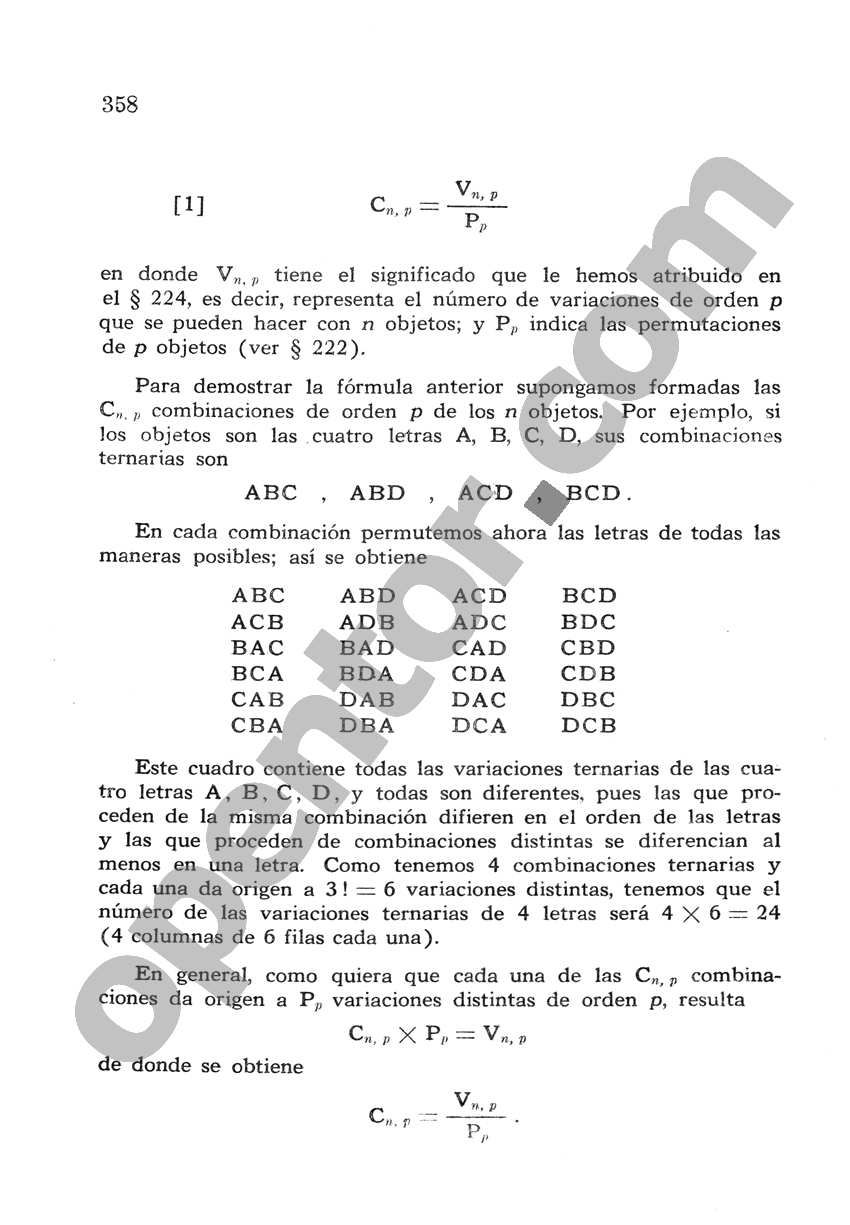 Álgebra de Mancil 2 - Página 358