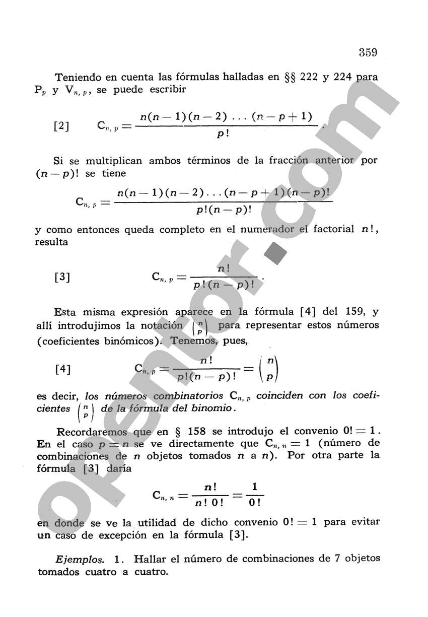 Álgebra de Mancil 2 - Página 359