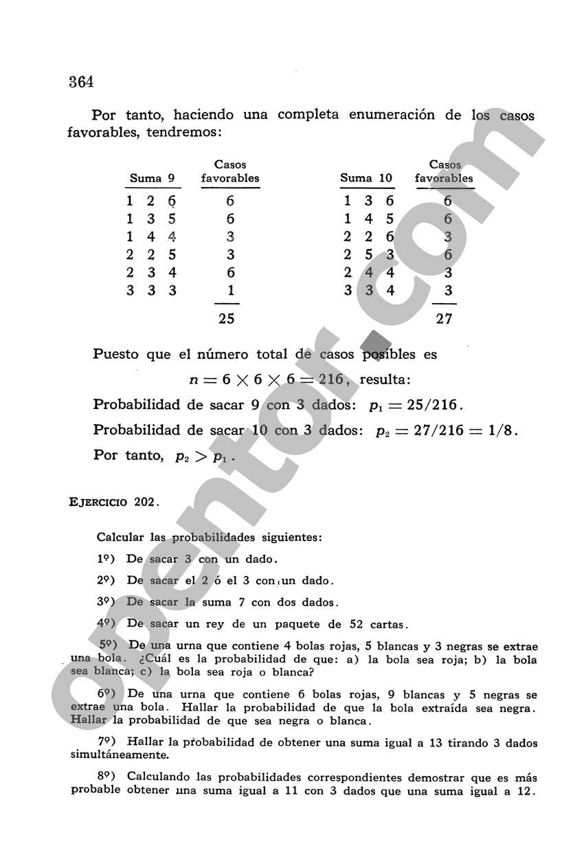 Álgebra de Mancil 2 - Página 364