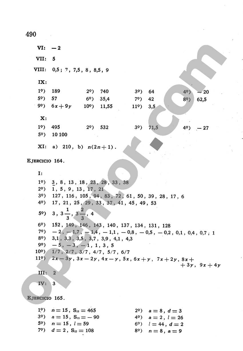 Álgebra de Mancil 2 - Página 490