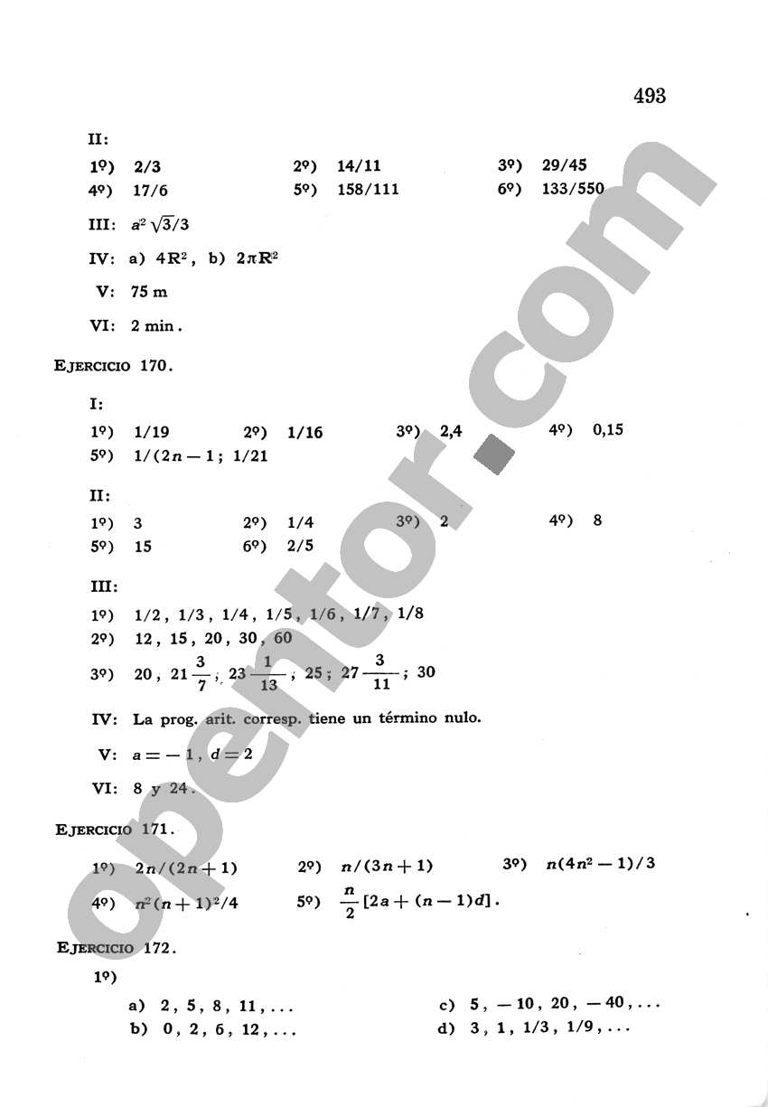 Álgebra de Mancil 2 - Página 493