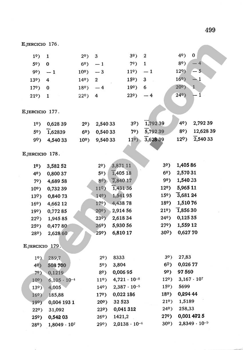 Álgebra de Mancil 2 - Página 499