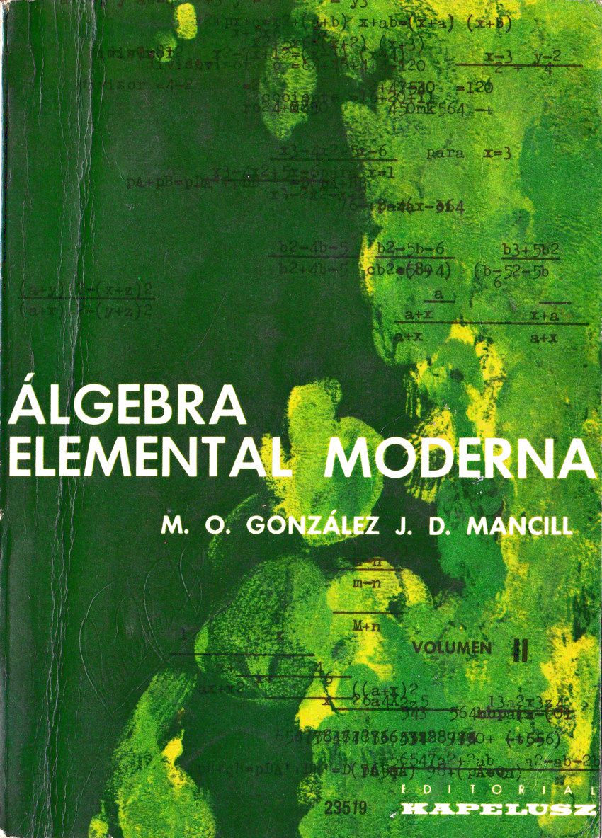 ejercicios 60 del algebra de mancil tomo 1 resueltos